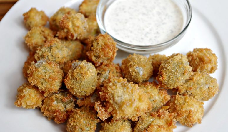 Deep Fried Blue Cheese Olives