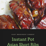 Instant Pot Asian Short Ribs