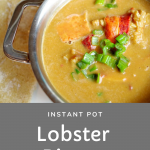 Instant Pot Lobster bisque