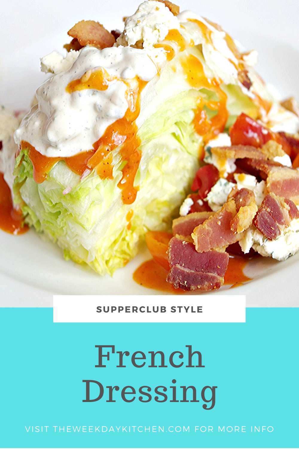 club dressing recipe Club Sandwich Salad with Bacon Dressing