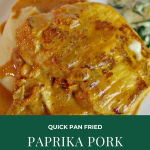 Paprika Pork chops