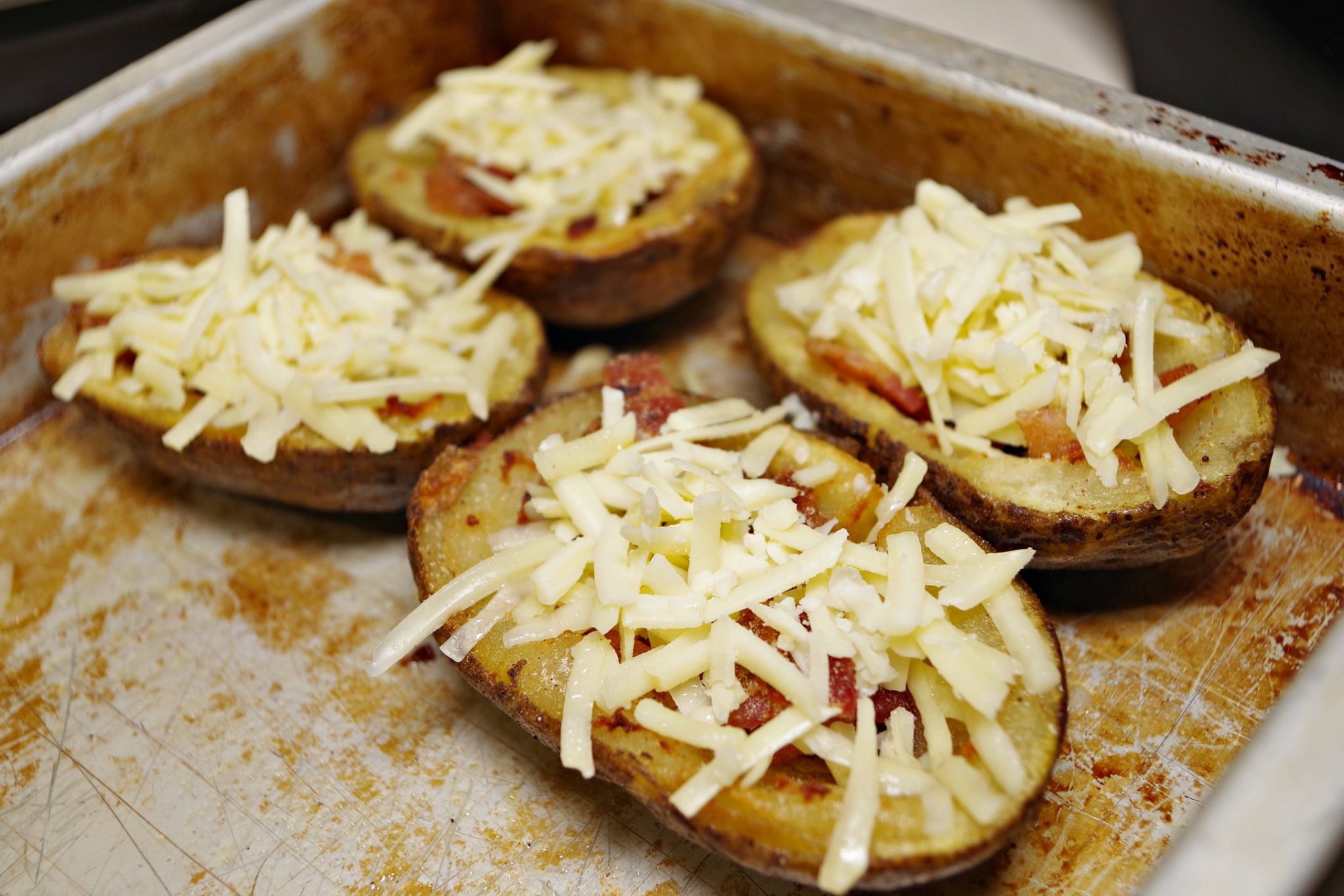 Instant Pot & Deep Fried Potato Skins The Weekday Kitchen