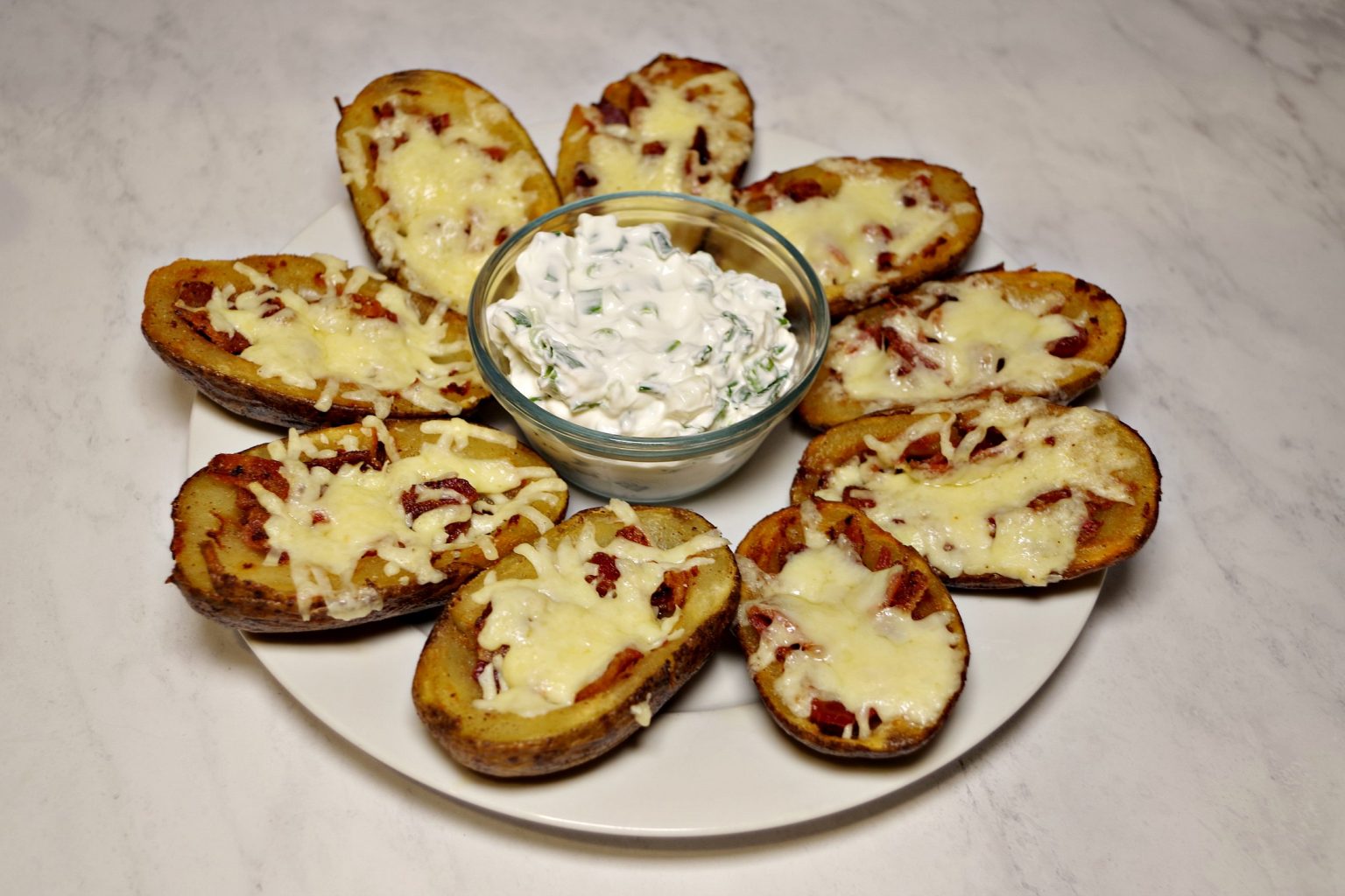 Instant Pot & Deep Fried Potato Skins The Weekday Kitchen