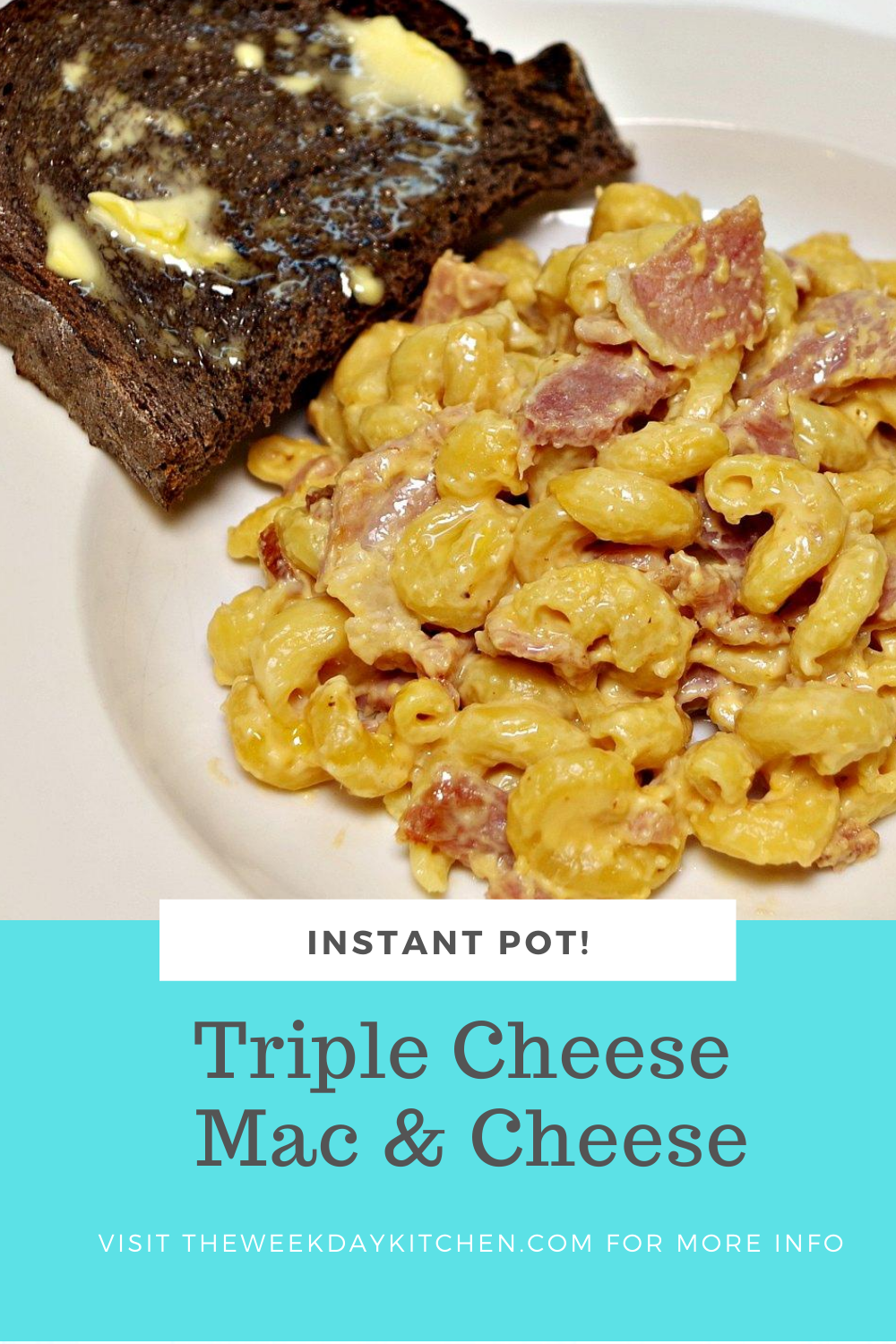 Instant Pot Triple Cheese Mac Cheese The Weekday Kitchen