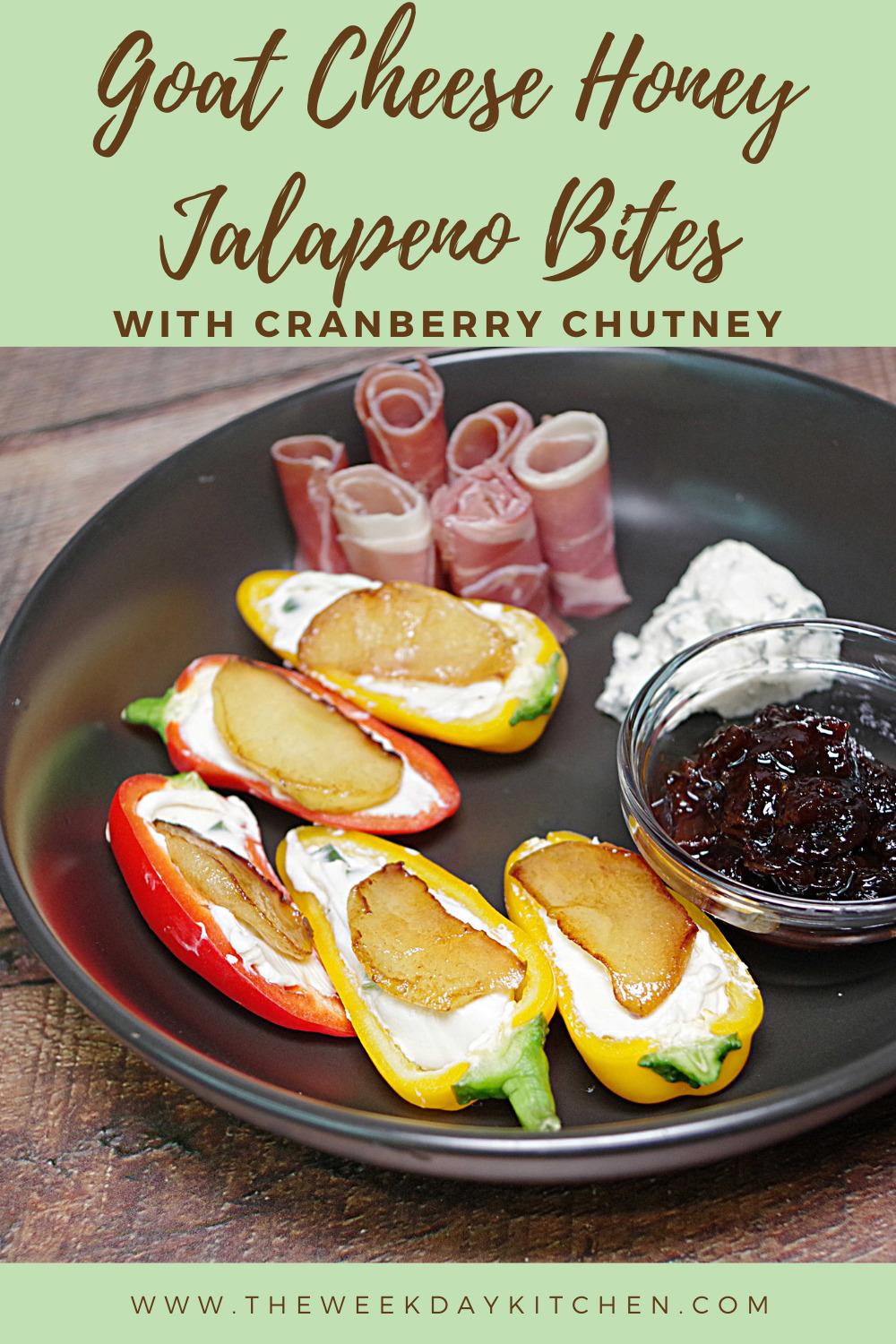 Goat Cheese, Honey and Apple Pepper Bites The Weekday Kitchen